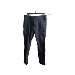 Uniqlo slim black chinos 32x34